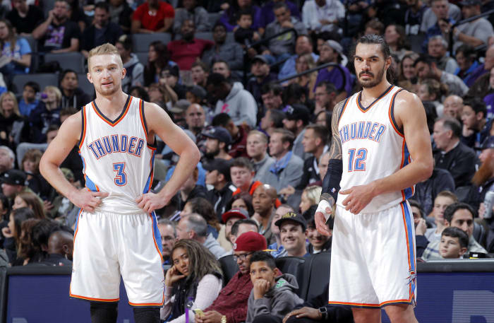 Steven Adams takes on an apprentice