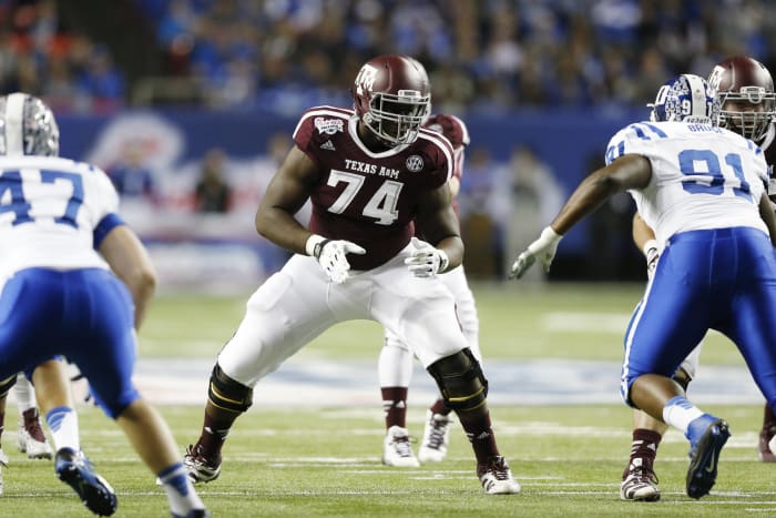 Carolina Panthers: Germain Ifedi, OT, Texas A&M