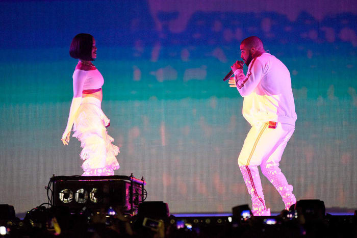 His collaborations with Rihanna