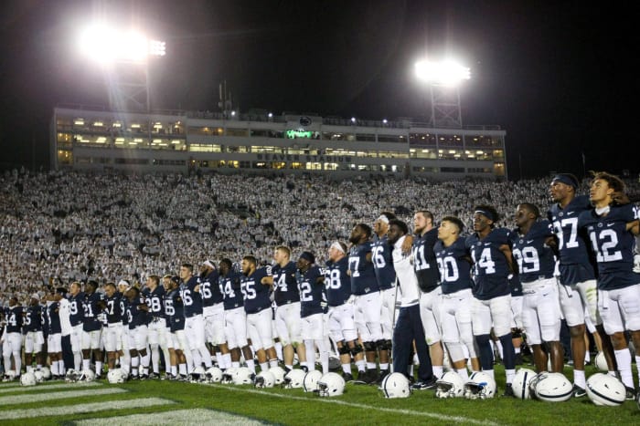 No. 2 Penn State at No. 6 Ohio State