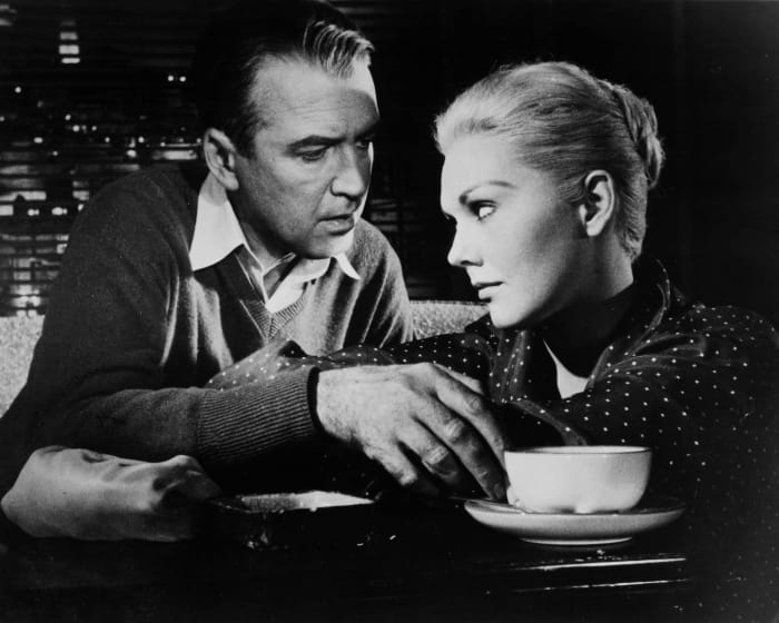 Jimmy Stewart - “Vertigo” (1958)