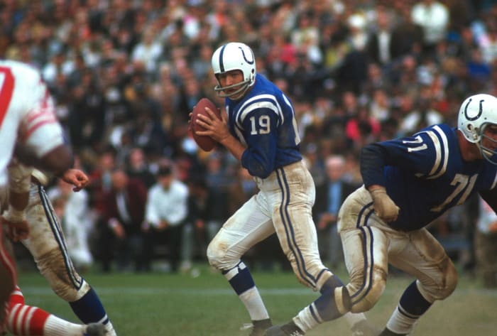 1967 MVP: Johnny Unitas, QB, Baltimore Colts