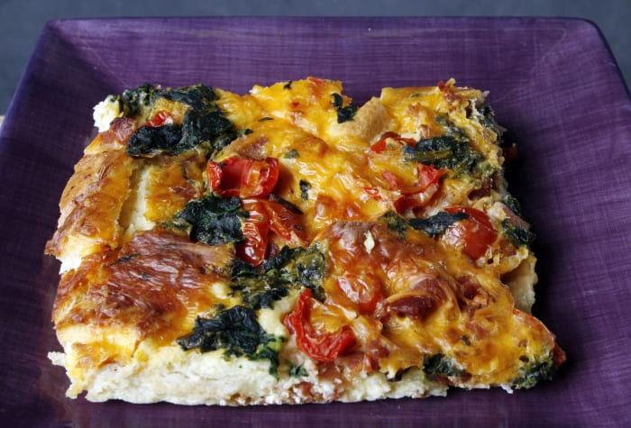 Veggie breakfast casserole