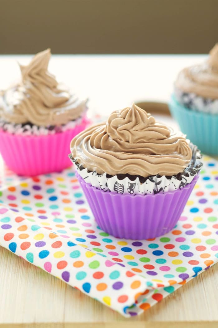 Dreamy Hazelnut Cupcakes