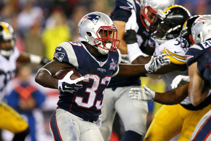 Dion Lewis, RB, New England Patriots