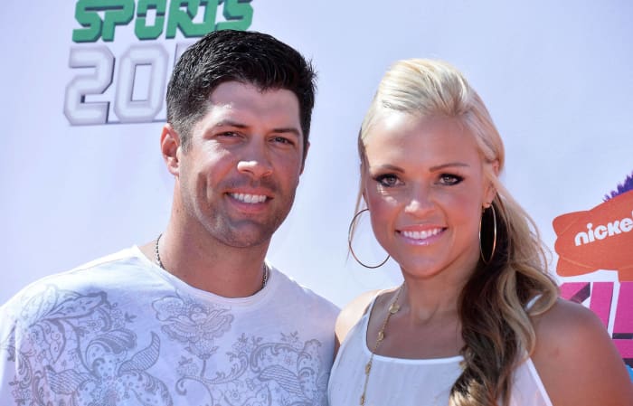 Jennie Finch and Casey Daigle