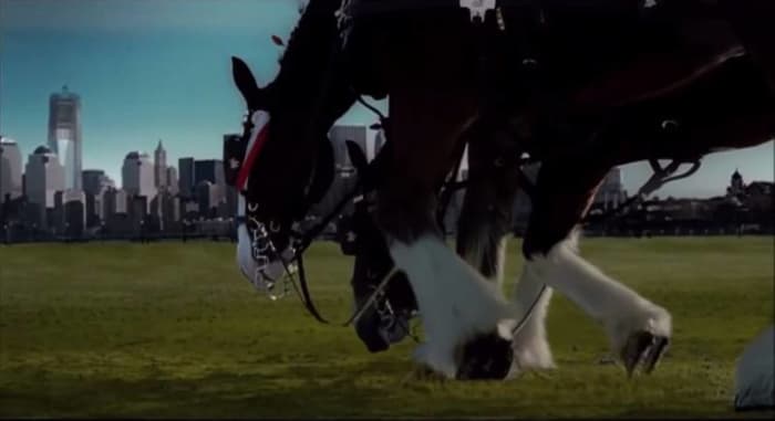 Budweiser - "Clydesdales Respect" (2001)