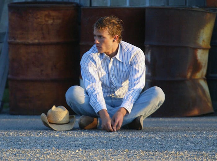 Jack and Ennis from "Brokeback Mountain"