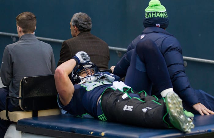 Jimmy Graham, torn patellar tendon