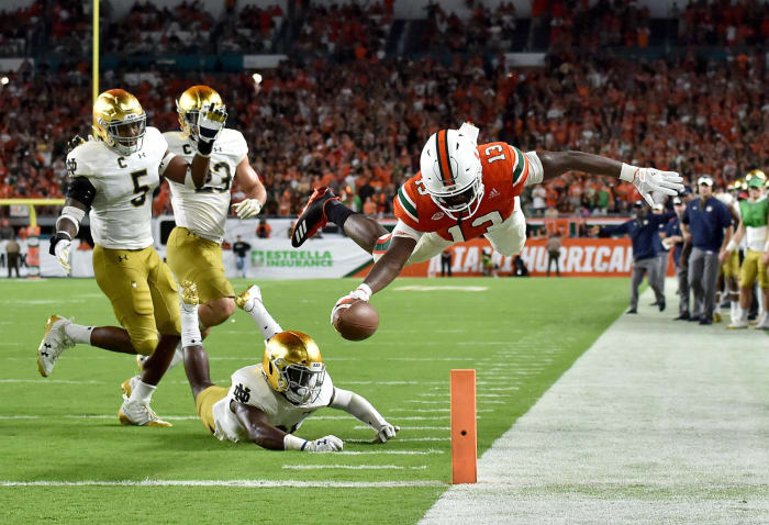 Virginia at No. 2 Miami