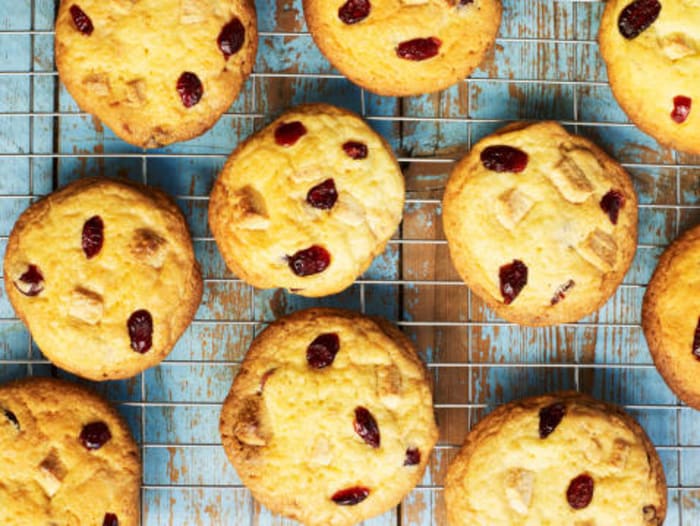 White Chocolate Cranberry Cookies