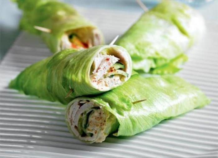 Lettuce Wrap with Turkey