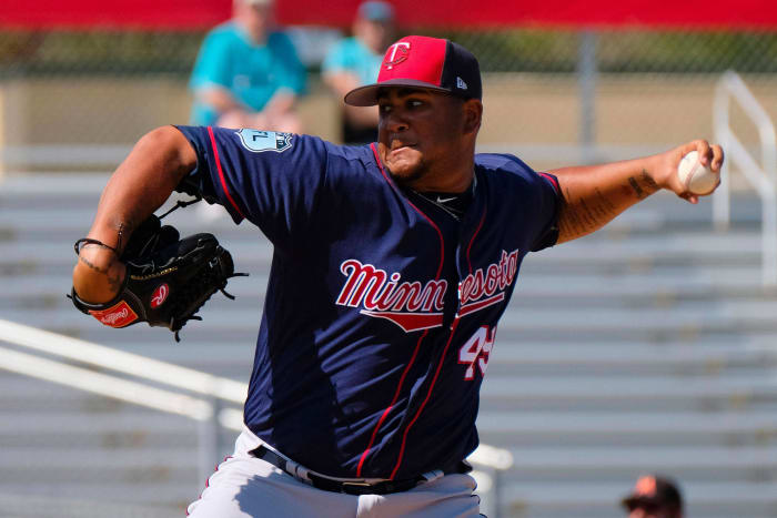 Adalberto Mejia, P, Twins