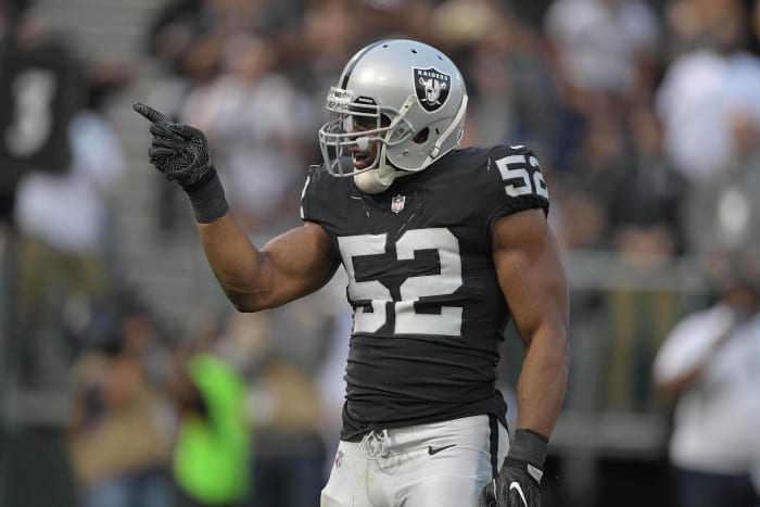 Week 15: Khalil Mack vs. Cowboys offensive line