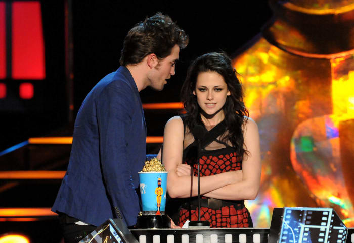 Kristen Stewart and Robert Pattinson, "Twilight" 1-4