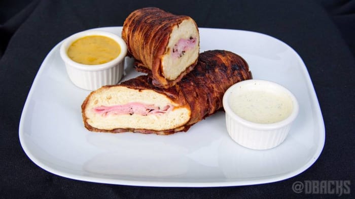 Chase Field: Bacon-Wrapped Pretzel Baguette