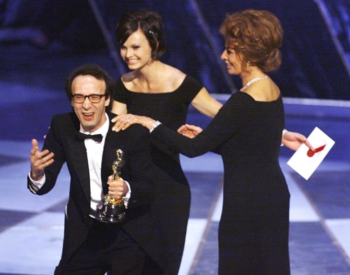 Roberto Benigni - Best Actor for "Life Is Beautiful" (1999)