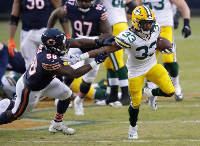 RB Aaron Jones | Ideal spot: Falcons