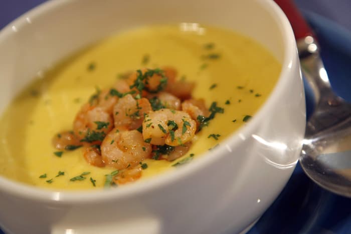Corn and Shrimp Soup
