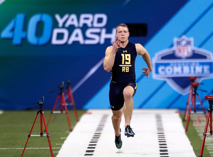 Philadelphia Eagles: Christian McCaffrey, RB, Stanford