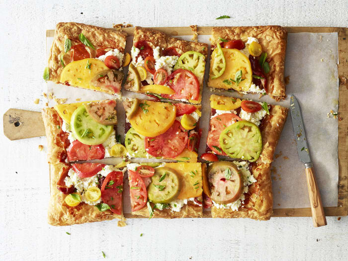 Colorful Tomato Tarte