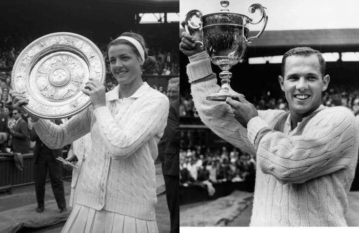 1963: Margaret Smith Court /  Chuck McKinley