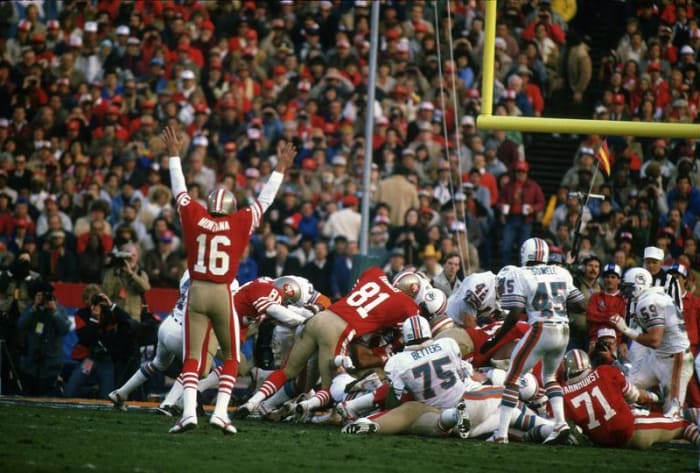 Joe Montana, QB, San Francisco 49ers - Super Bowl XIX