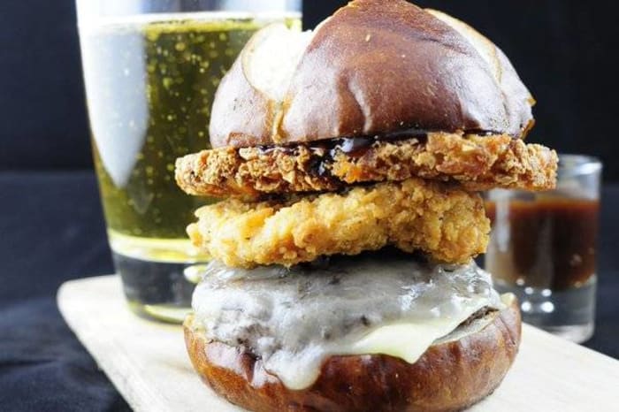 Barnyard Wedding Burger - Yankee Stadium, New York Yankees