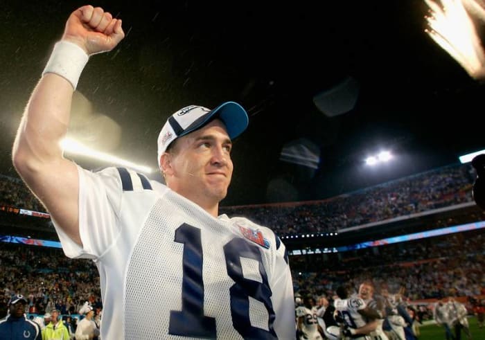 Peyton Manning, QB, Indianapolis Colts - Super Bowl XLI