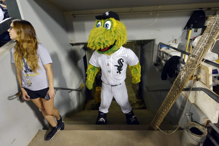 Minimalist Mascot Southpaw Chicago White Sox 