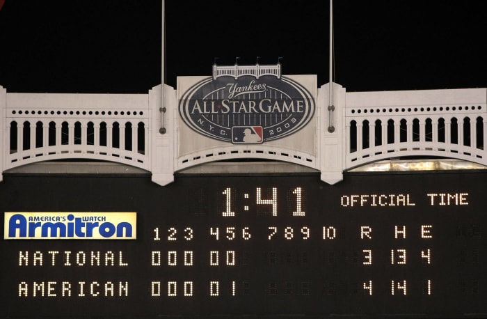 2008: The longest game in All-Star Game history