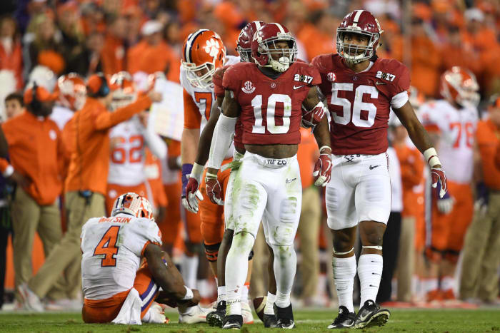 Oakland Raiders: Reuben Foster, ILB, Alabama