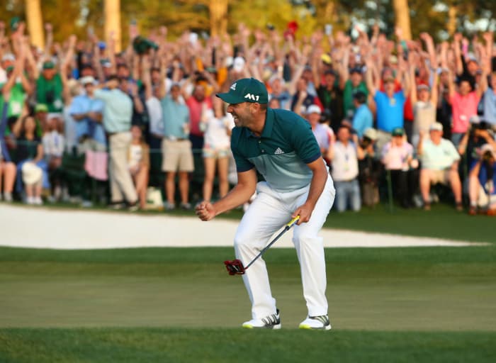 Sergio Garcia finally gets his Major victory