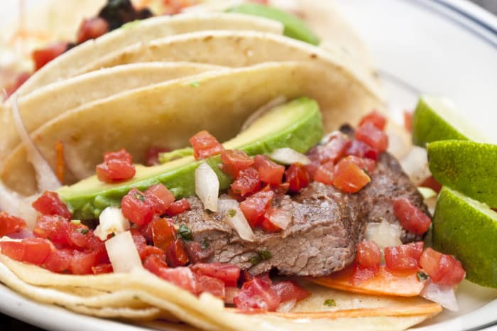 Steak tacos