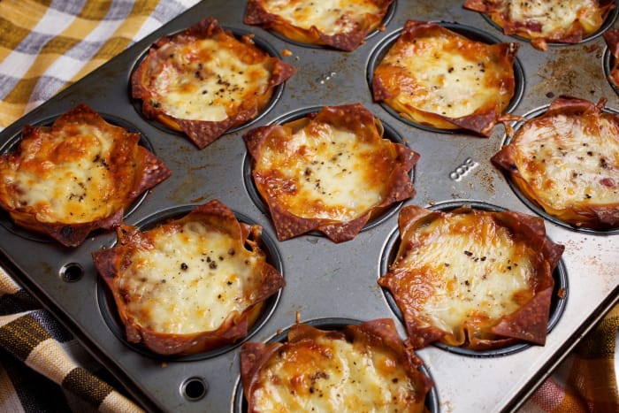 Mini Lasagna Cups
