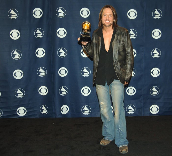 Keith Urban, the award winner
