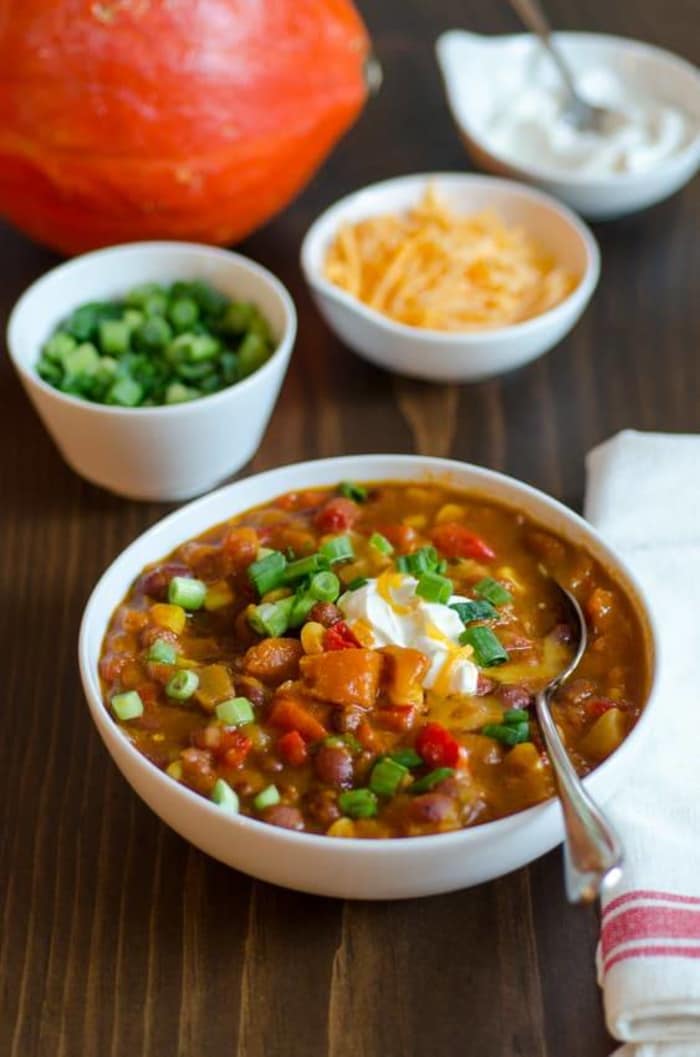 Vegetarian Pumpkin Chili