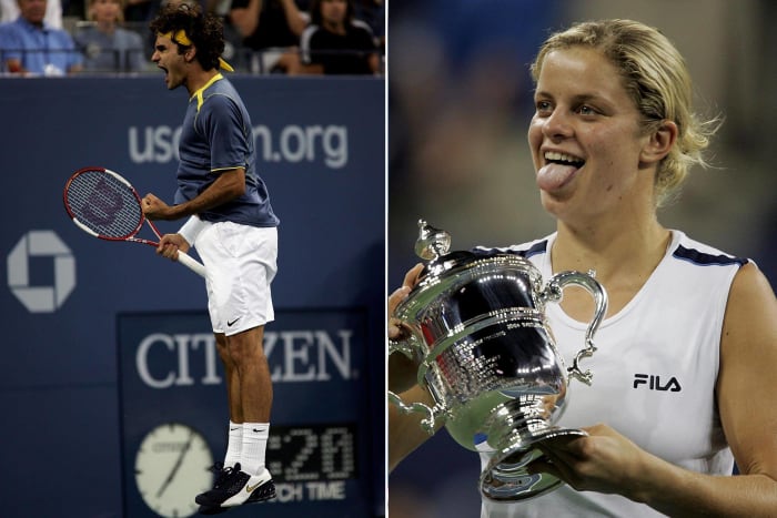 2005: Roger Federer & Kim Clijsters