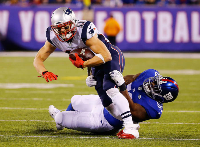 Julian Edelman, fractured foot