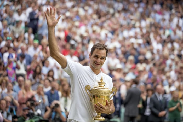 Roger Federer's perfect romp to Wimbledon win