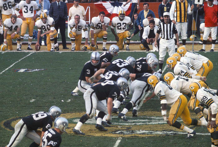 Super Bowl II: Packers vs. Raiders (1968)