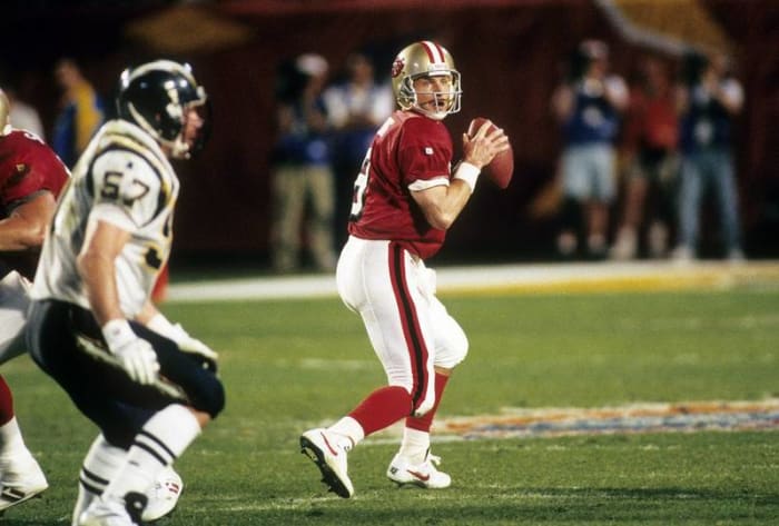 Steve Young, QB, San Francisco 49ers - Super Bowl XXIX