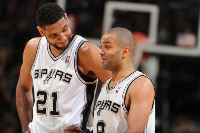 Tim Duncan and Tony Parker