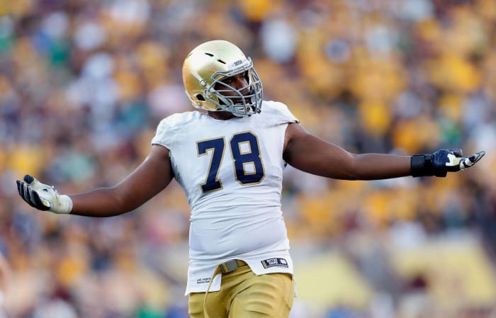 San Francisco 49ers: Ronnie Stanley, OT, Notre Dame