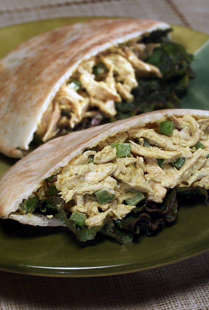 Thai Chicken Pita