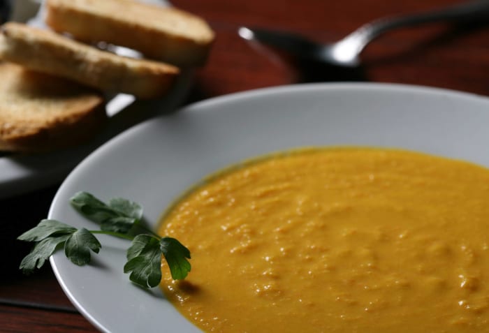 Spice-Roasted Carrot Soup