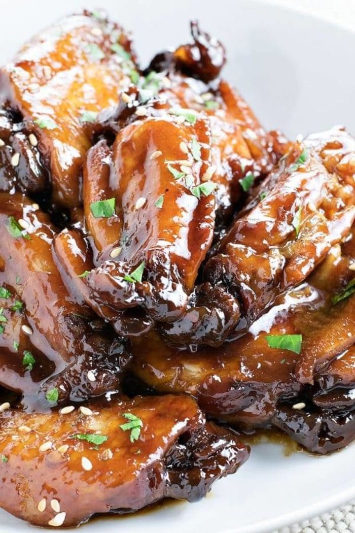 Sticky Chicken Wings