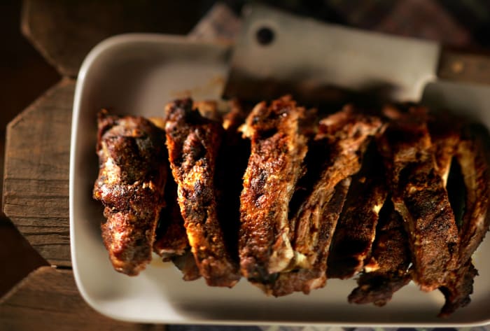 Beer-Braised Baby Back Ribs