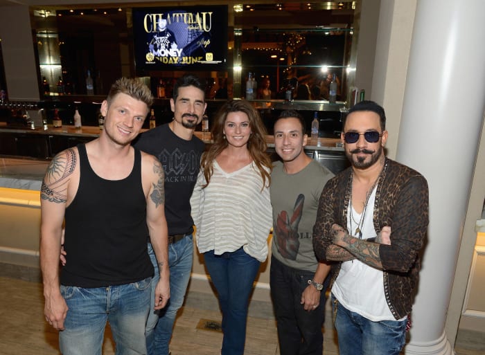 Shania Twain and Backstreet Boys (1999)