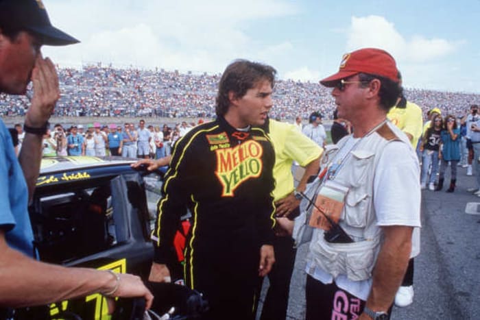 Burning rubber in "Days of Thunder" (1990)